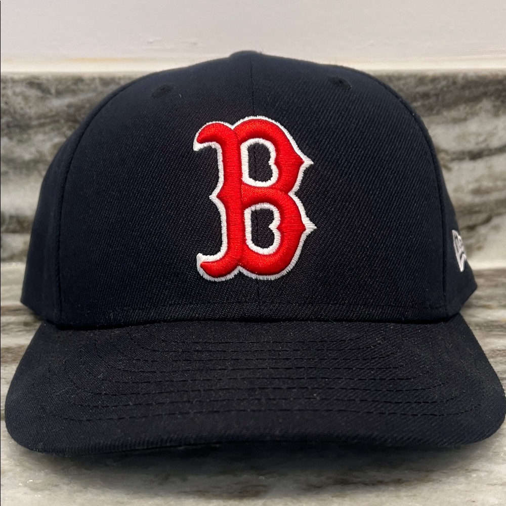 New Era Black 59FIFTY Boston Red Sox Fitted Cap